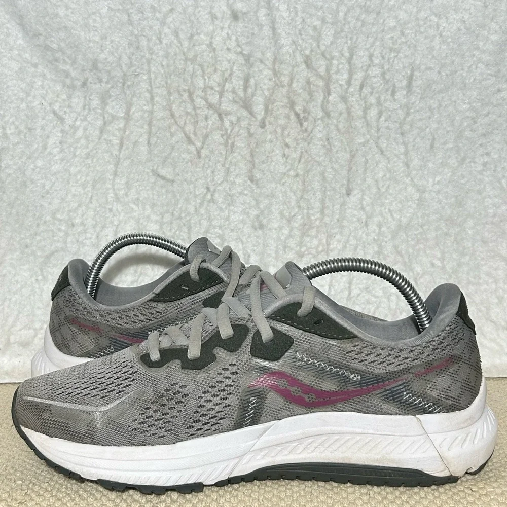 Saucony Womens Alloy Quartz Omni 20 Running Athletic Sneakers Shoes SZ US 9.5 - Picture 7 of 11